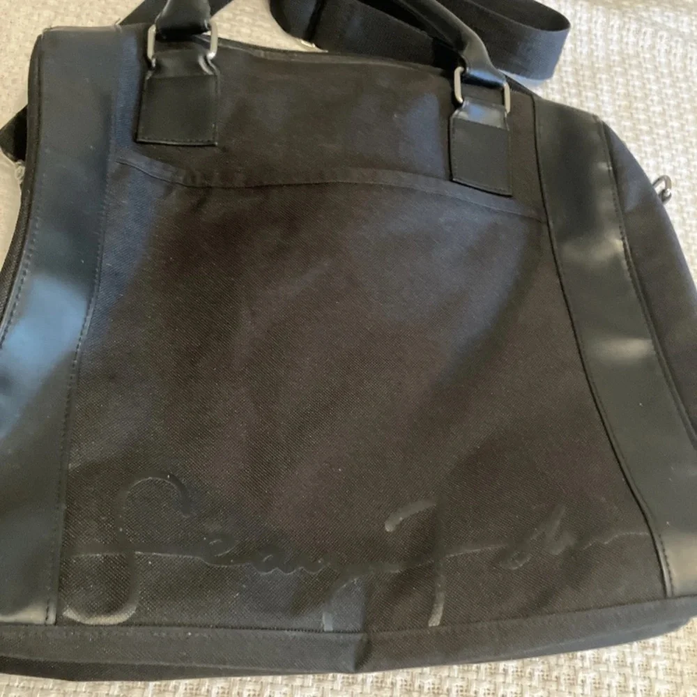 Sean John Signature Black Tote Bag 14